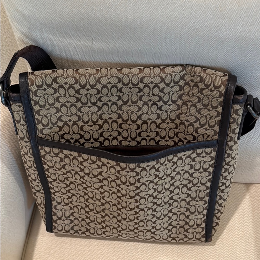 Coach Brown Signature Men's Bag - Picture 9 of 9